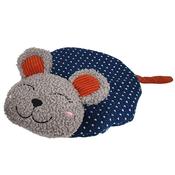 Nobby Plush Mouse Cushion Cat Toy with Catnip image
