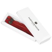 Fairfax &amp; Favor Suede Boot Tassels in Red