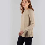 Schoffel Women's Cornwall Cotton Crew Jumper in Oat image