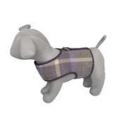 Teddy Maximus Cambridge Dog Harness in Purple Plaid image