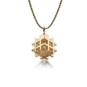 Vanessa Ree 3D# Pendant in Gold image