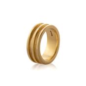 Vanessa Ree Concentric Circles Ring in Gold image