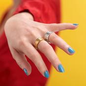 Vanessa Ree Concentric Circles Ring in Silver image