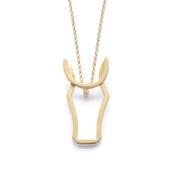 Vanessa Ree Horse Pendant in Gold image