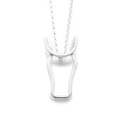 Vanessa Ree Horse Pendant in Silver image