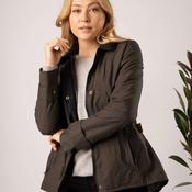 Welligogs Women's Cambridge Dry Wax Jacket in Charcoal image