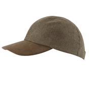 Schoffel Barnsdale Cap in Loden Green Herringbone Tweed image