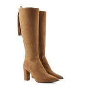 Fairfax &amp; Favor Soho Suede Heeled Boot in Tan image