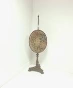Antique Victorian Pole Screen
