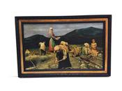 Oil on Board 'Women &amp; Children Working' image