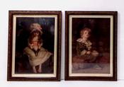 Antique Victorian Pair of Prints image