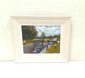 Acrylic on Board by Pat Elliott 'Fishing at Digby' image
