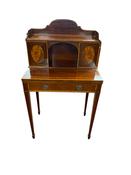 Antique Edwardian Inlaid Mahogany Ladies Desk image