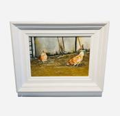 Oil on Board by Niall O'Brien 'Scratching Around' image
