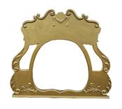 Antique Victorian Gilt Overmantle Mirror image