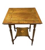 Antique Edwardian Inlaid Rosewood Occasional Side Table image