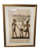 Gilt Framed Egyptian Print image