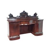 Antique Early Victorian Plum Mahogany Sideboard image