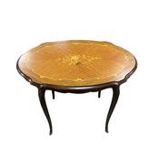 Antique Style French Inlaid Occasional Table image
