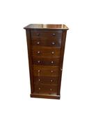 Antique Early Victorian Mahogany Wellington Chest image