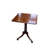 Georgian Mahogany Tripod Flip Top Occasional Table image