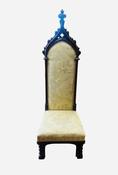 Antique 19C Gothic Chair image