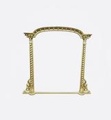 Antique 19th Century Gilt Overmantle Mirror image