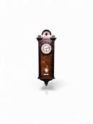 Antique Style Mahogany Vienna Clock image