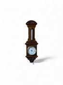 Antique Edwardian Walnut Barometer image