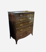 Antique Victorian Mahogany Chest Of Drawers image
