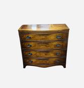 Antique Style Mahogany Chest Of Drawers image
