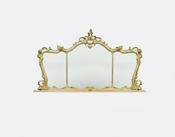 Antique 20th Century Gilt Overmantle Mirror image