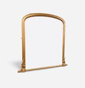 19th Century Gilt Overmantle Mirror image