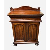 Antique William IV 2 Door 1 Drawer Cabinet image