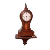 Antique Edw Mahogany Bracket Clock &amp; Stand image