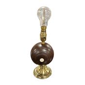 Vintage Table Lamp in the style of a bowling ball image