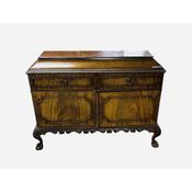 Antique Edw Slimline 2 Door 2 Drawer Cabinet image