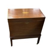 Antique Edw Inlaid Mahogany Cellarette image