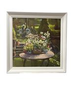 Oil On Canvas Secret Garden By Anne Ingle Myles image