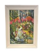 Oil On Canvas Everything Blooms By Anne Ingle Myles image