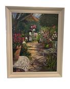 Oil On Canvas Edens Path By Anne Ingle Myles image