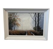Oil On Canvas Peaceful Morning By Seamus Tuohy image
