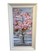Oil On Canvas Cherry Blossom By Anne Ingle Myles image