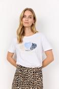 Derby Cotton T-Shirt in White image