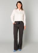 Nayla Essential Pants in Dark Navy Melange