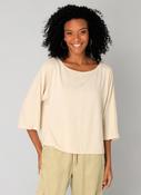 Saloni Top in Bleached Sand