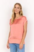 Thilde T-Shirt in Peach Pink
