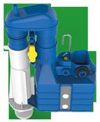 Adjustable Turbo Dual Flush Syphon