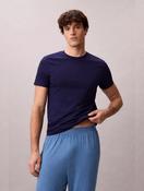 Calvin Klein 3 Pack T-Shirt in Mix (Off White/Teal/Navy)