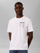 Calvin Klein Forest Back Print T-Shirt in White image